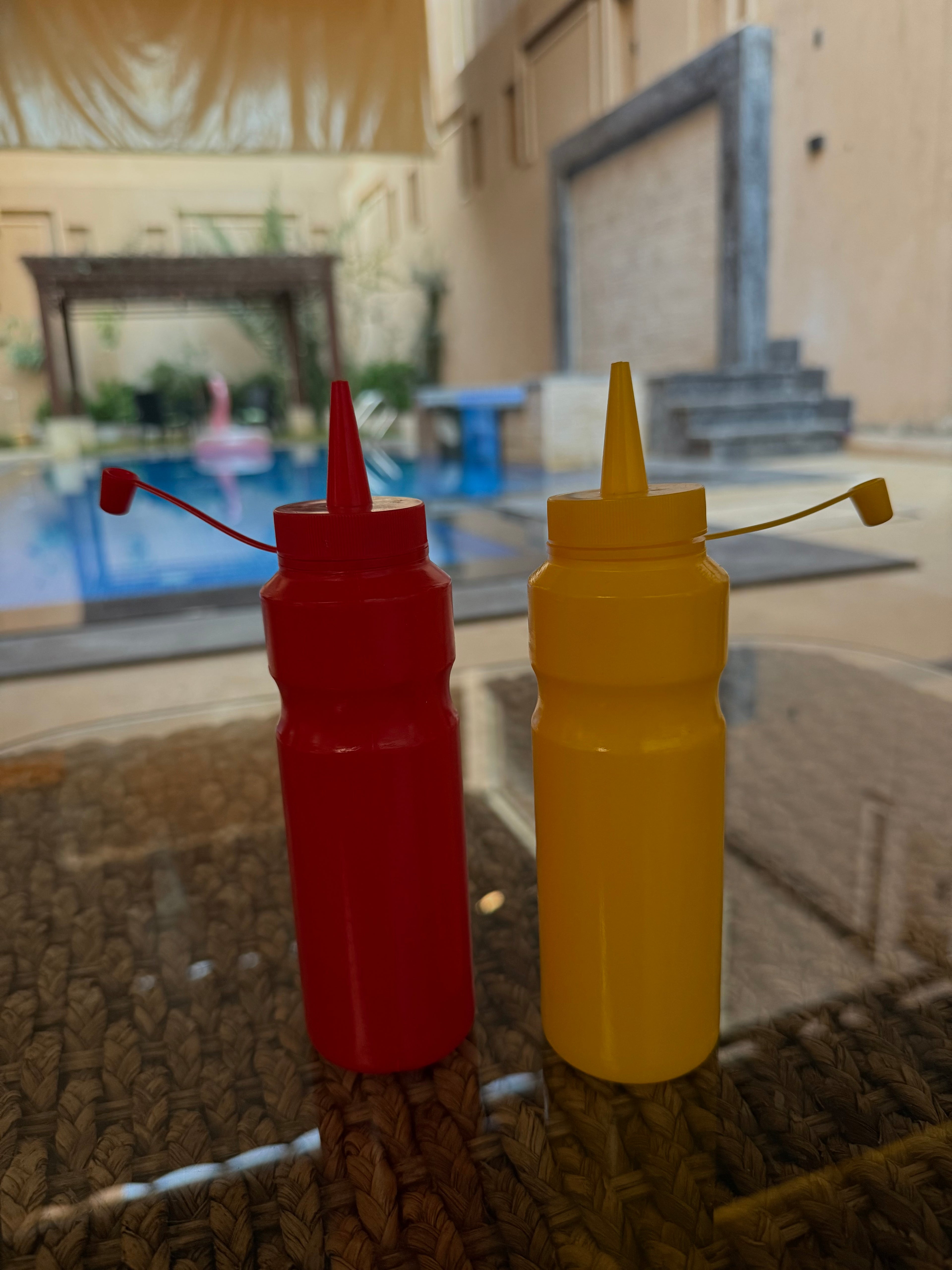 Ketchup & Mayonnaise Bottle Set