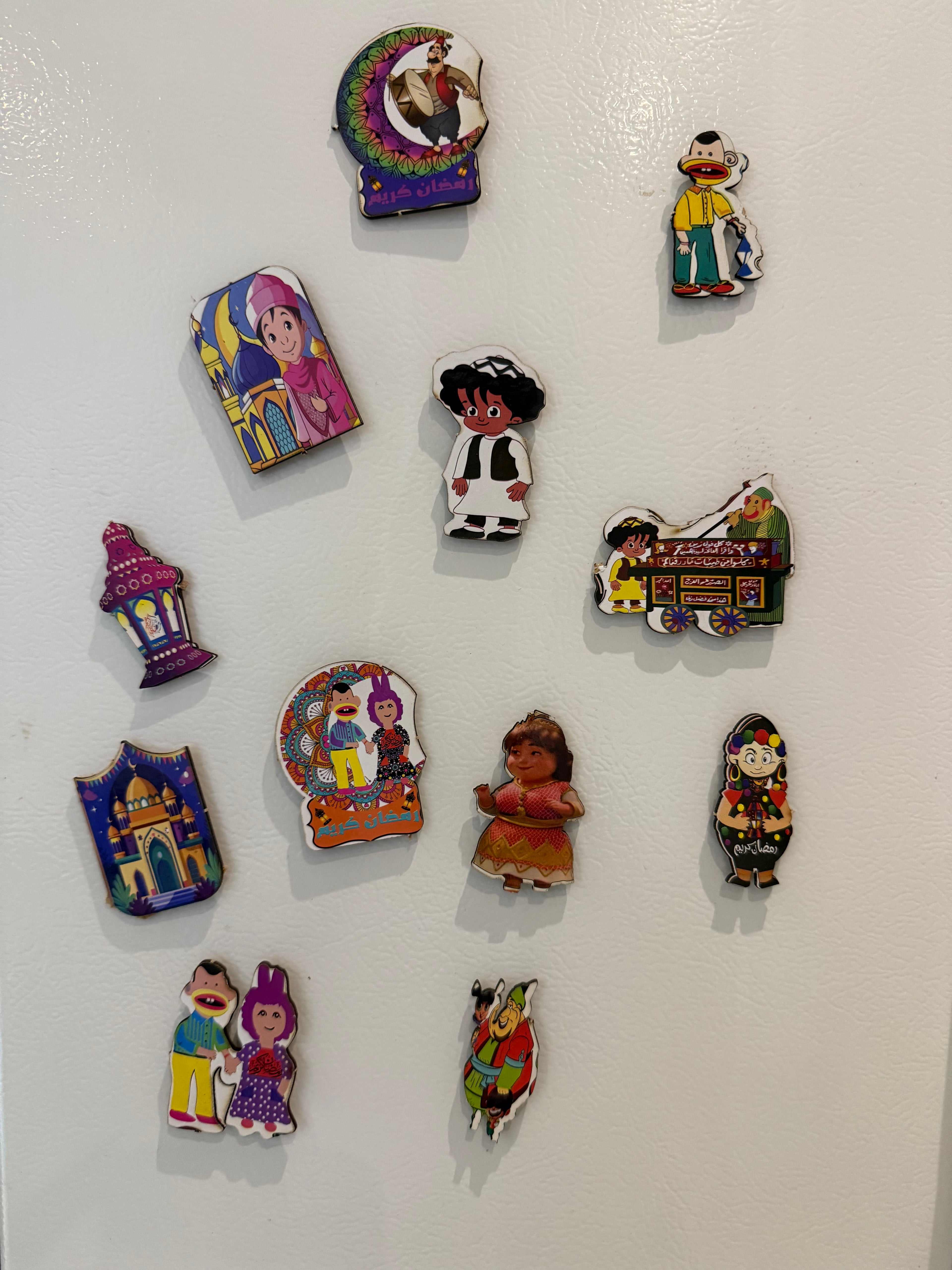 For the fridge 6 pieces