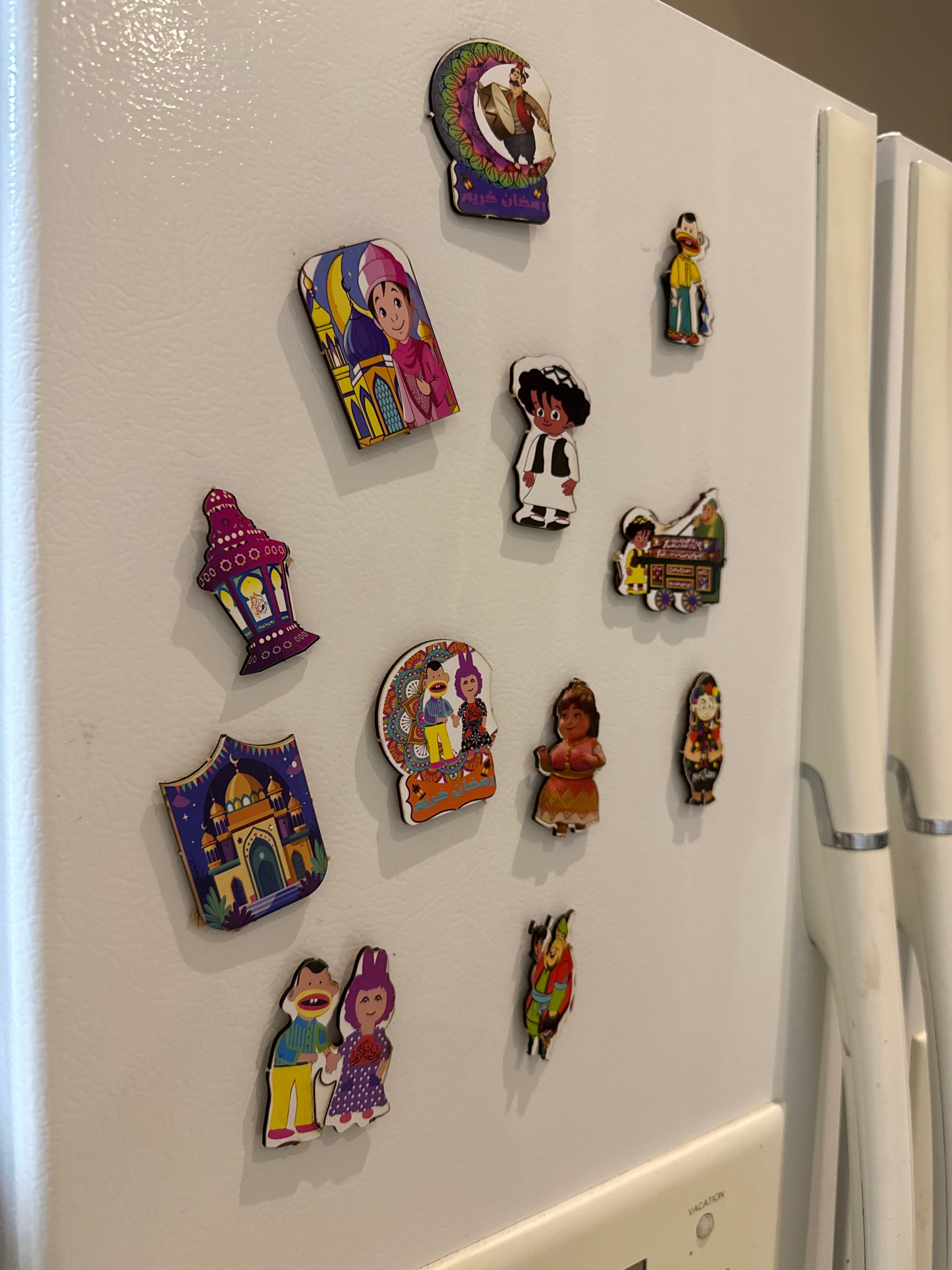 For the fridge 6 pieces