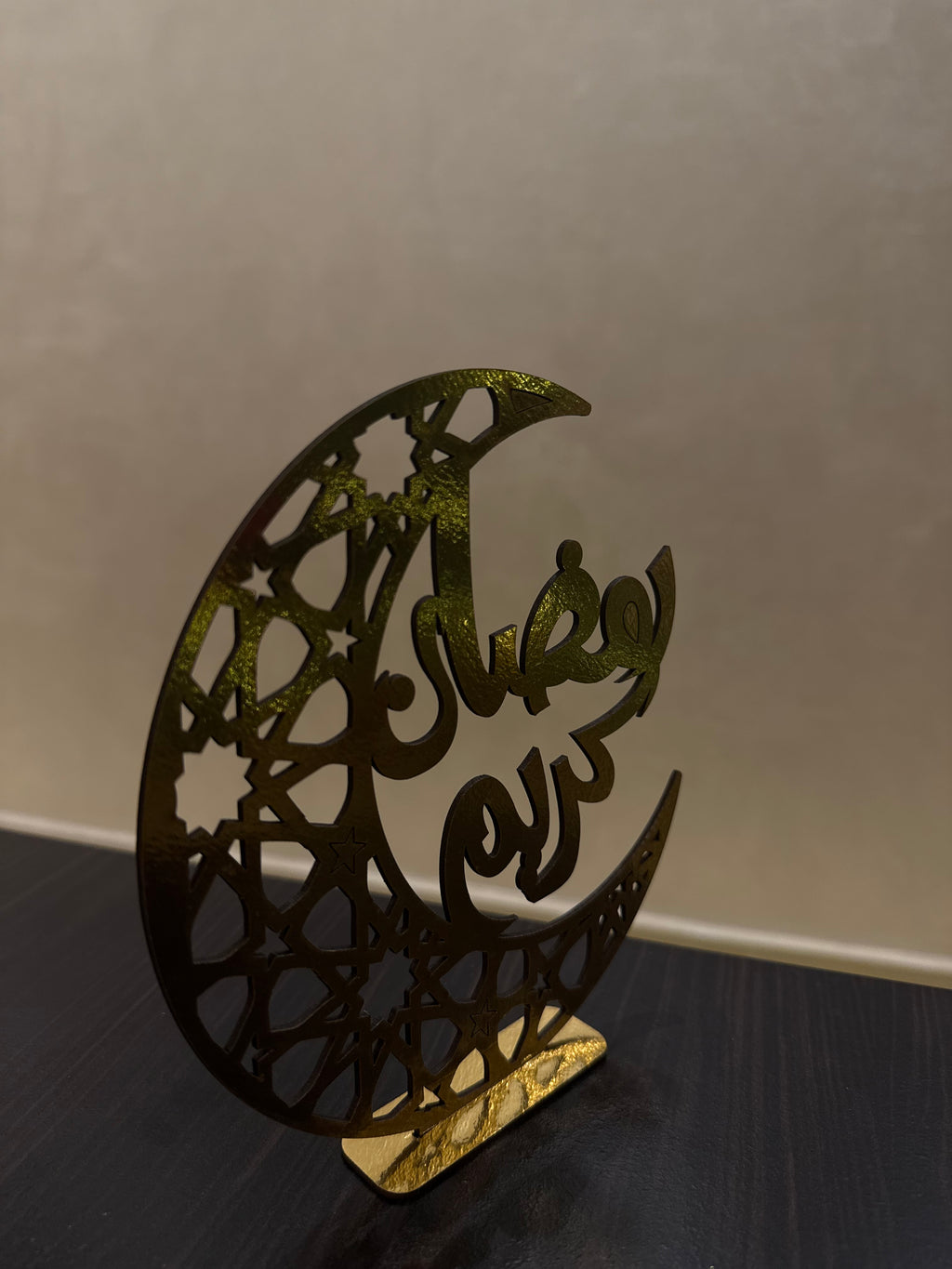 “Golden Crescent Ramadan Stand”